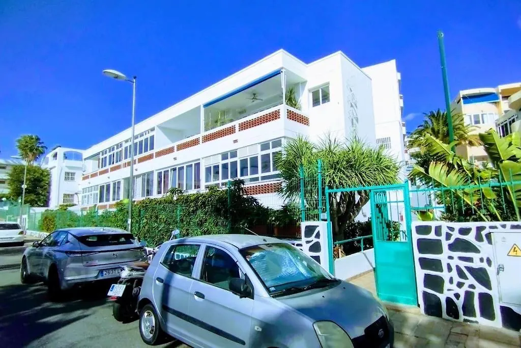 Tranquilo Apartamento En San Agustin 1 Dormitorio Cama Doble Y Salon Con Sofas Camas Μασπαλόμας 0*,
