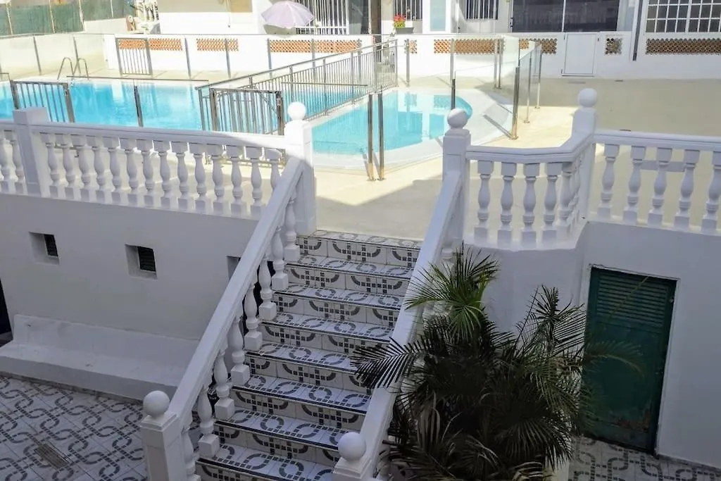 Tranquilo Apartamento En San Agustin 1 Dormitorio Cama Doble Y Salon Con Sofas Camas Μασπαλόμας Διαμέρισμα