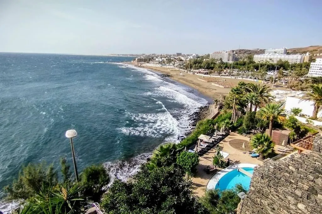 Tranquilo Apartamento En San Agustin 1 Dormitorio Cama Doble Y Salon Con Sofas Camas Μασπαλόμας